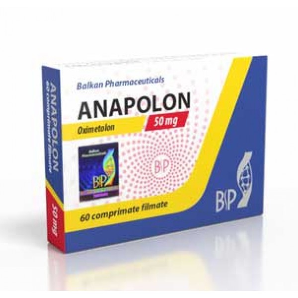 Anapolon (Оксиметалон) от Balkan Pharmaceutical (100tab\50mg) Anapolon (Оксиметалон) от Balkan Pharmaceutical (100tab\50mg)